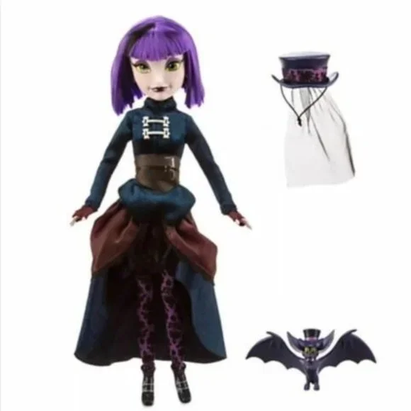 Disney Attractionista Haunted Mansion Ride Gracie Doll Disneyland Collectible - Picture 3 of 7